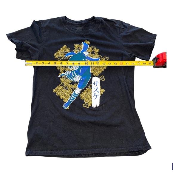 Naruto Saske Uchiha Gold Stars T-shirt - Picture 5 of 7
